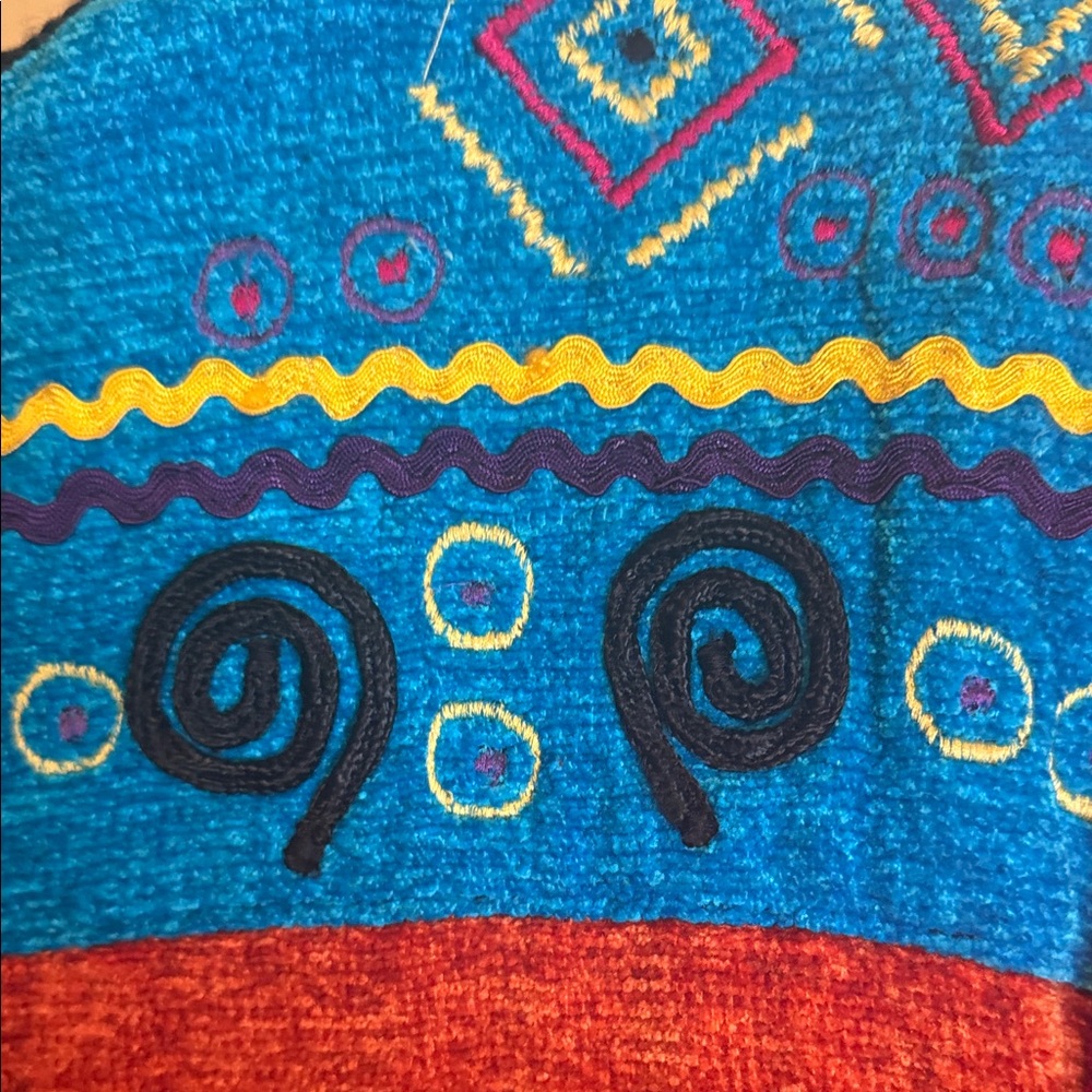 Artistic Patchwork Women's Jacket - image 7